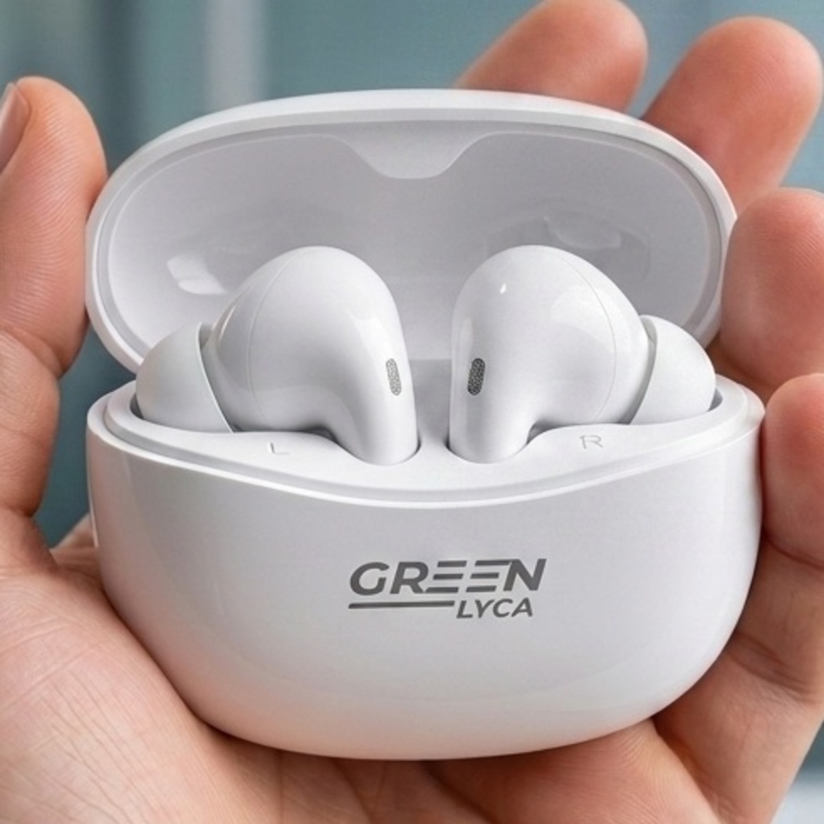 Green Lyca Wireless Earbuds GL69455