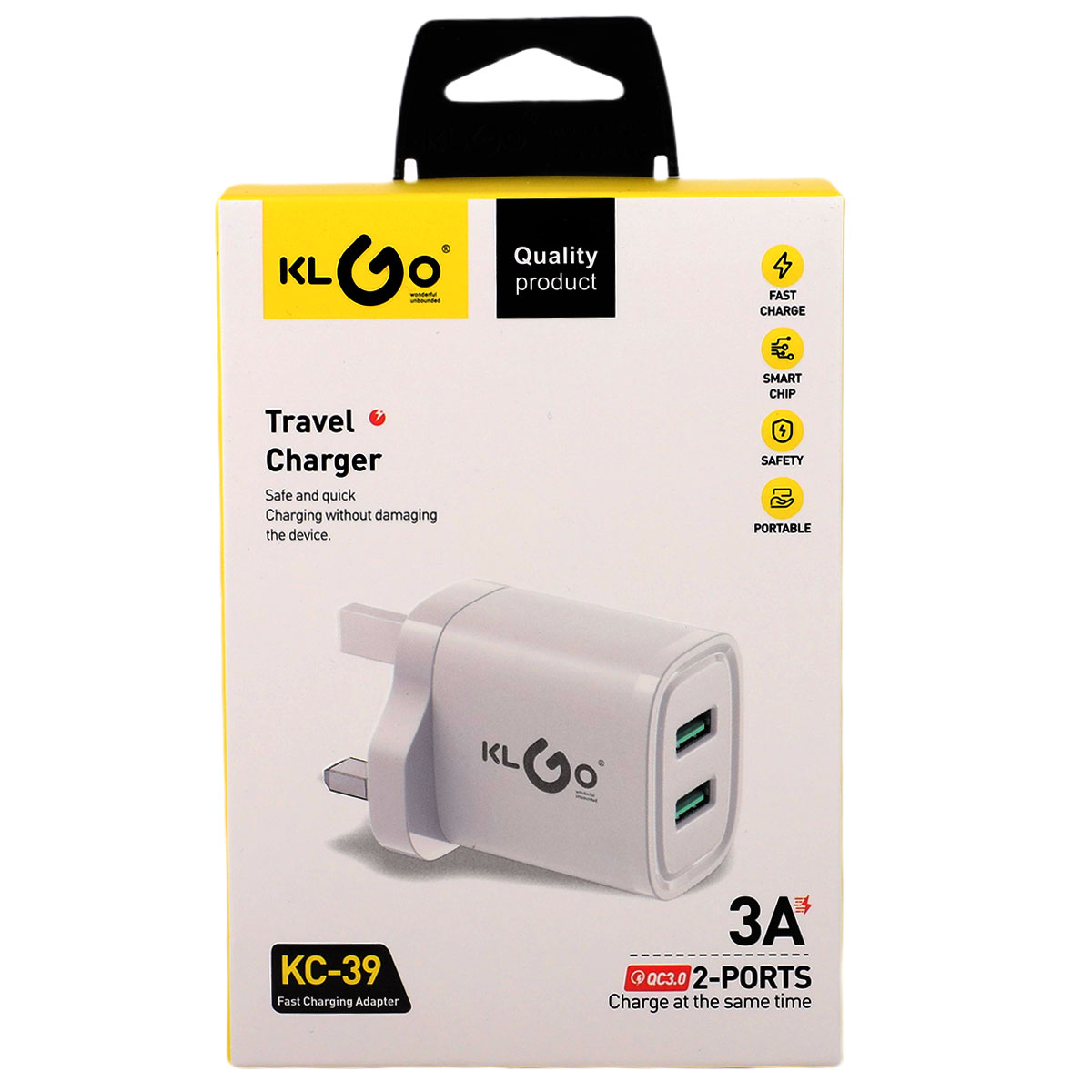 KL Go Travel Charger KC 39 02518