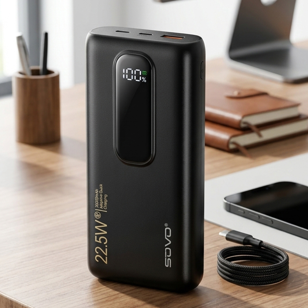 Sovo Power Bank 20000mAh 22.5W PD34
