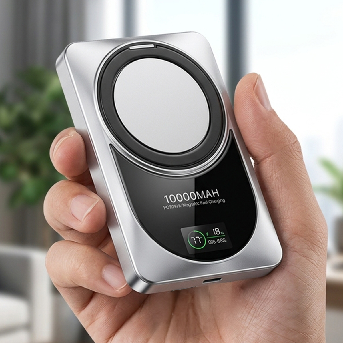 Magnetic Fast Charging Power Bank 10000Mah