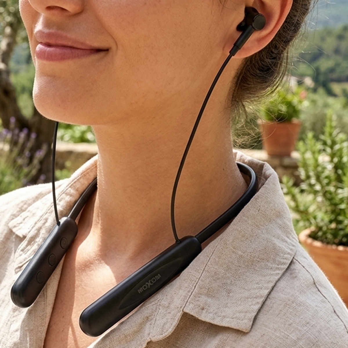 Moxom Neckband Headphones MX-WL100