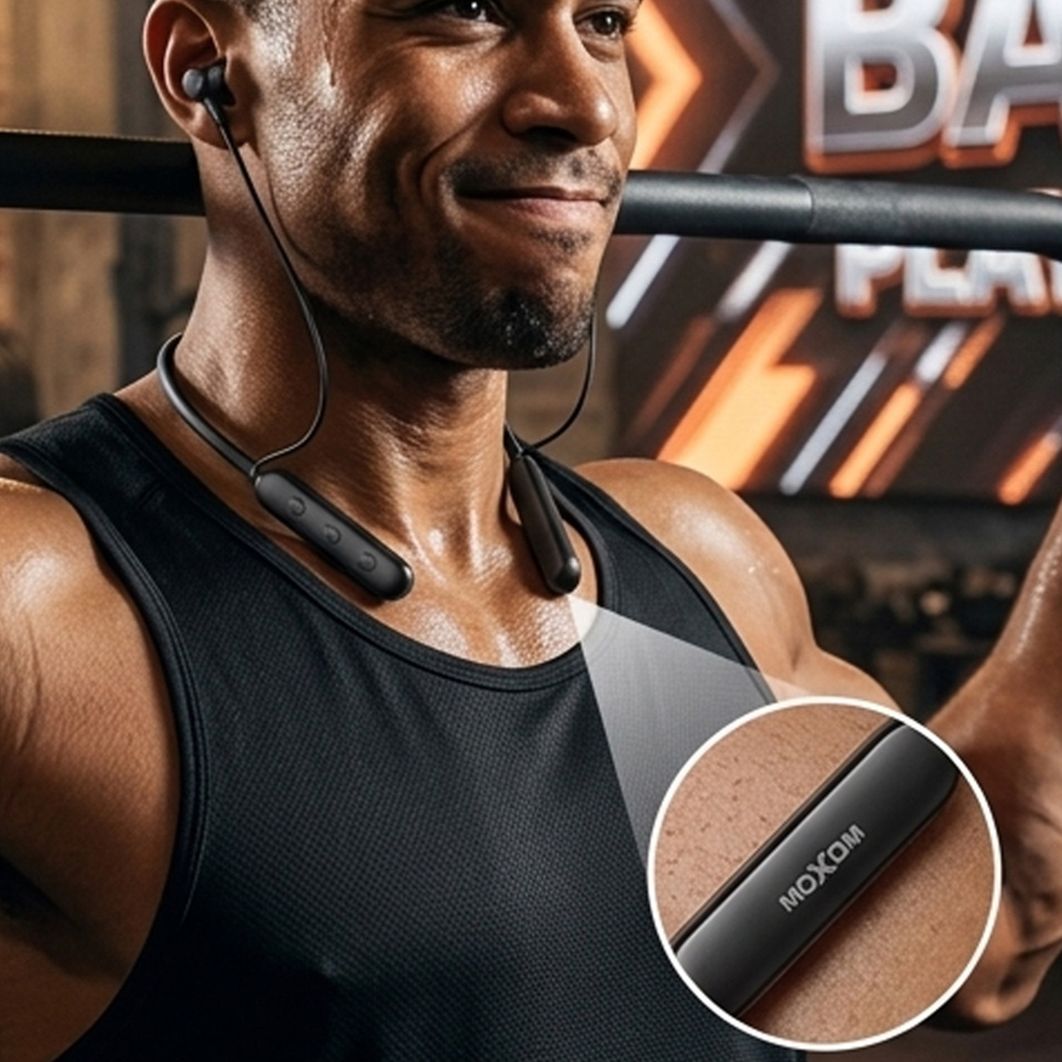 Moxom Bluetooth Neckband Earphones MX-WL99