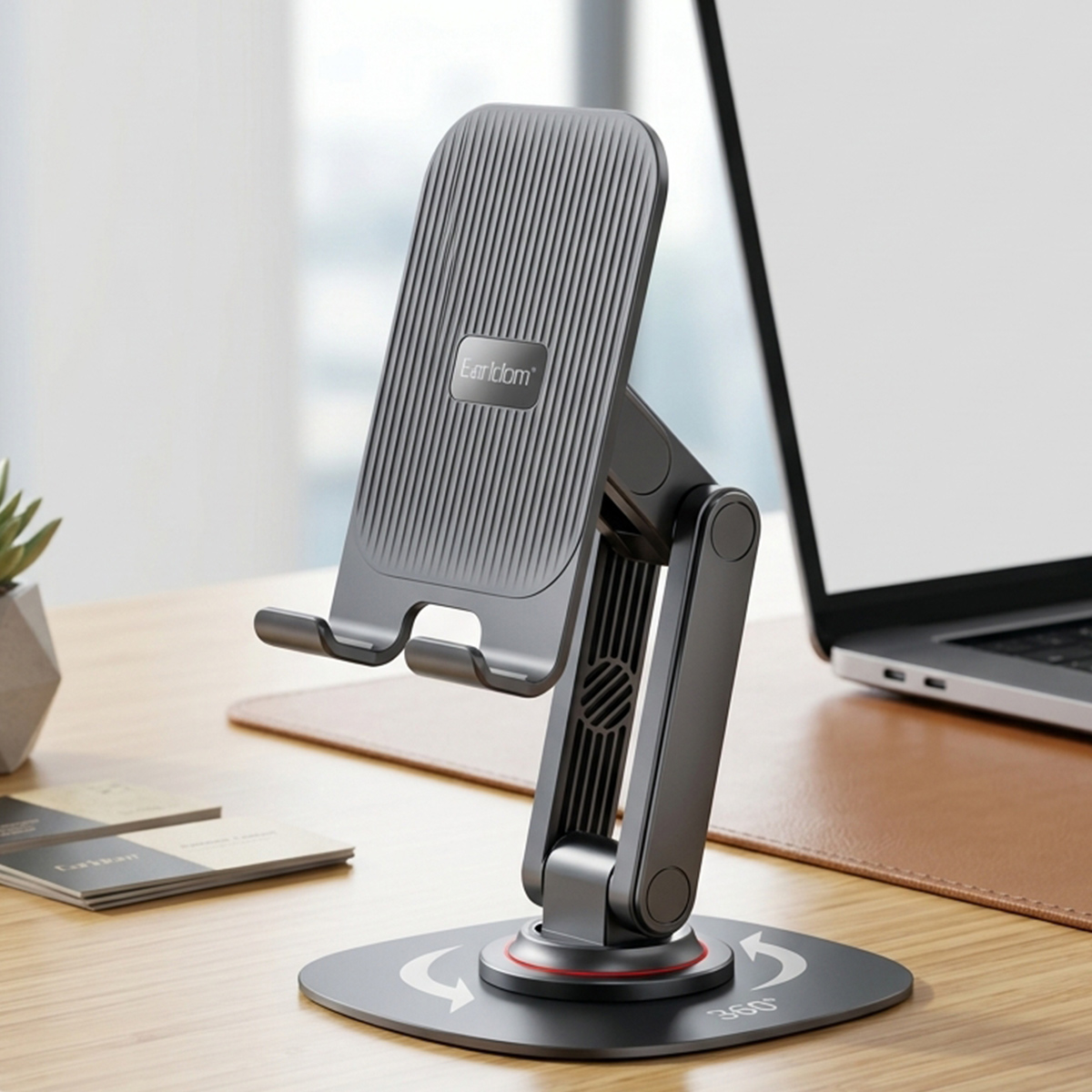 Earldom Folding Rotatable Mobile Phone Holder