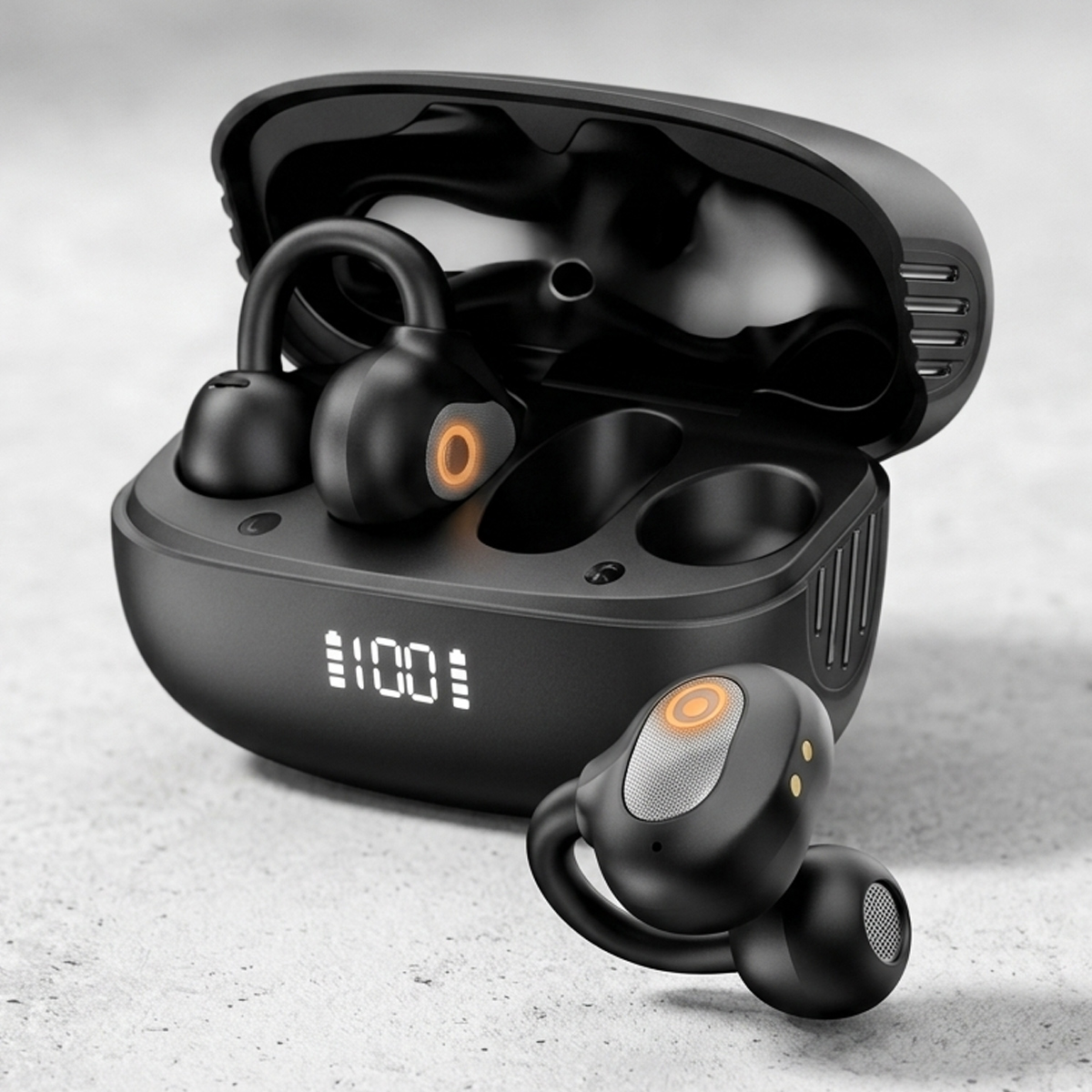 Earldom Clip On Open Ear Earbuds