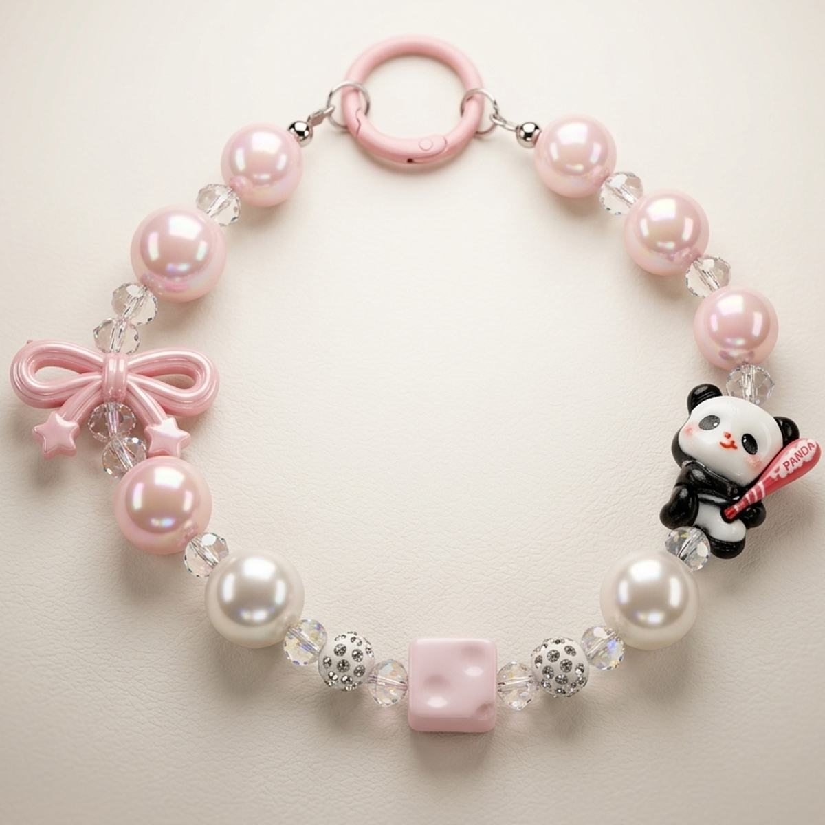 Beaded Phone Wrist Strap