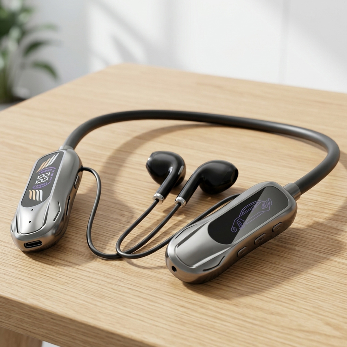 Funong Sport Neck Hanging Wireless Headset F28