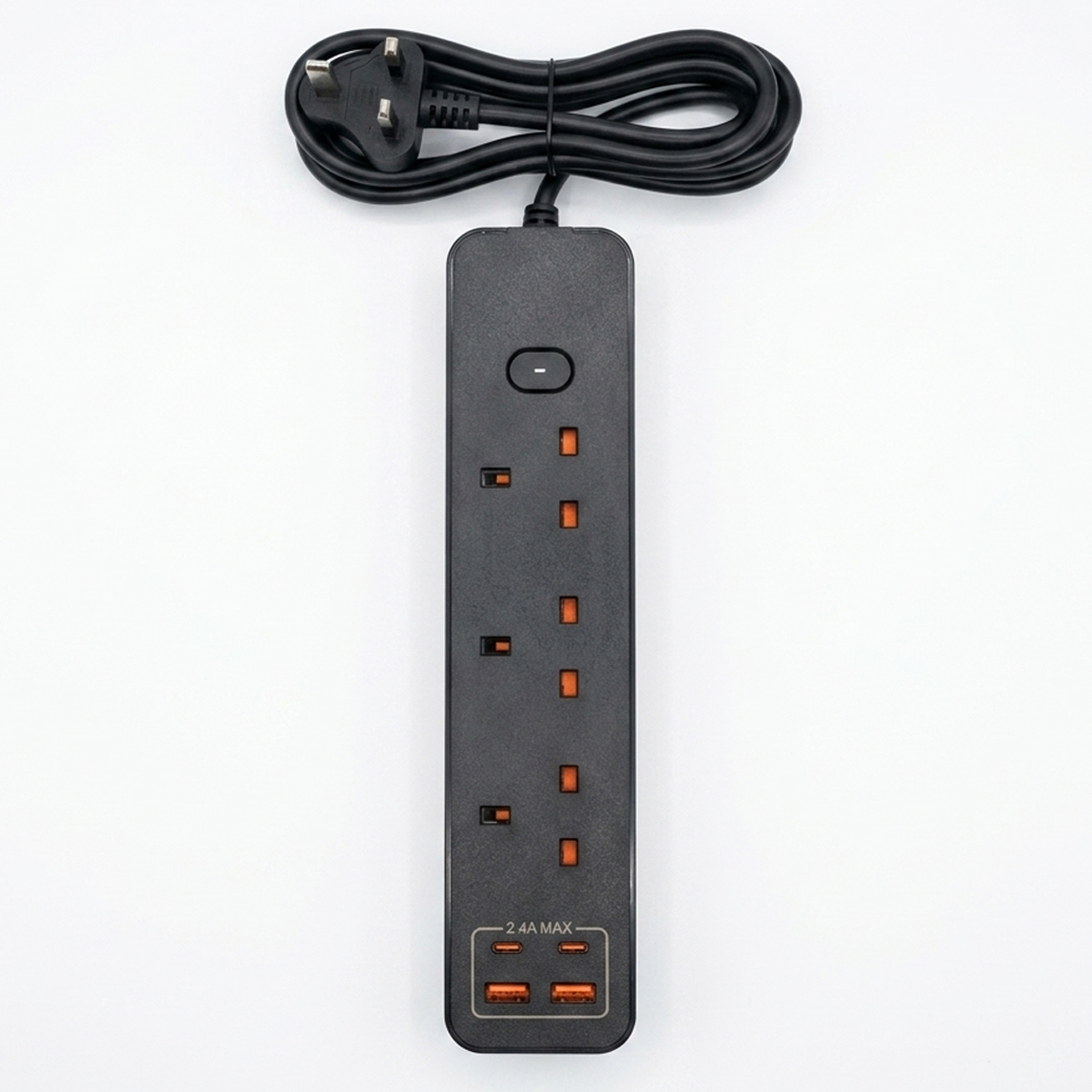 Power Extension with USB Ports 2 Meter