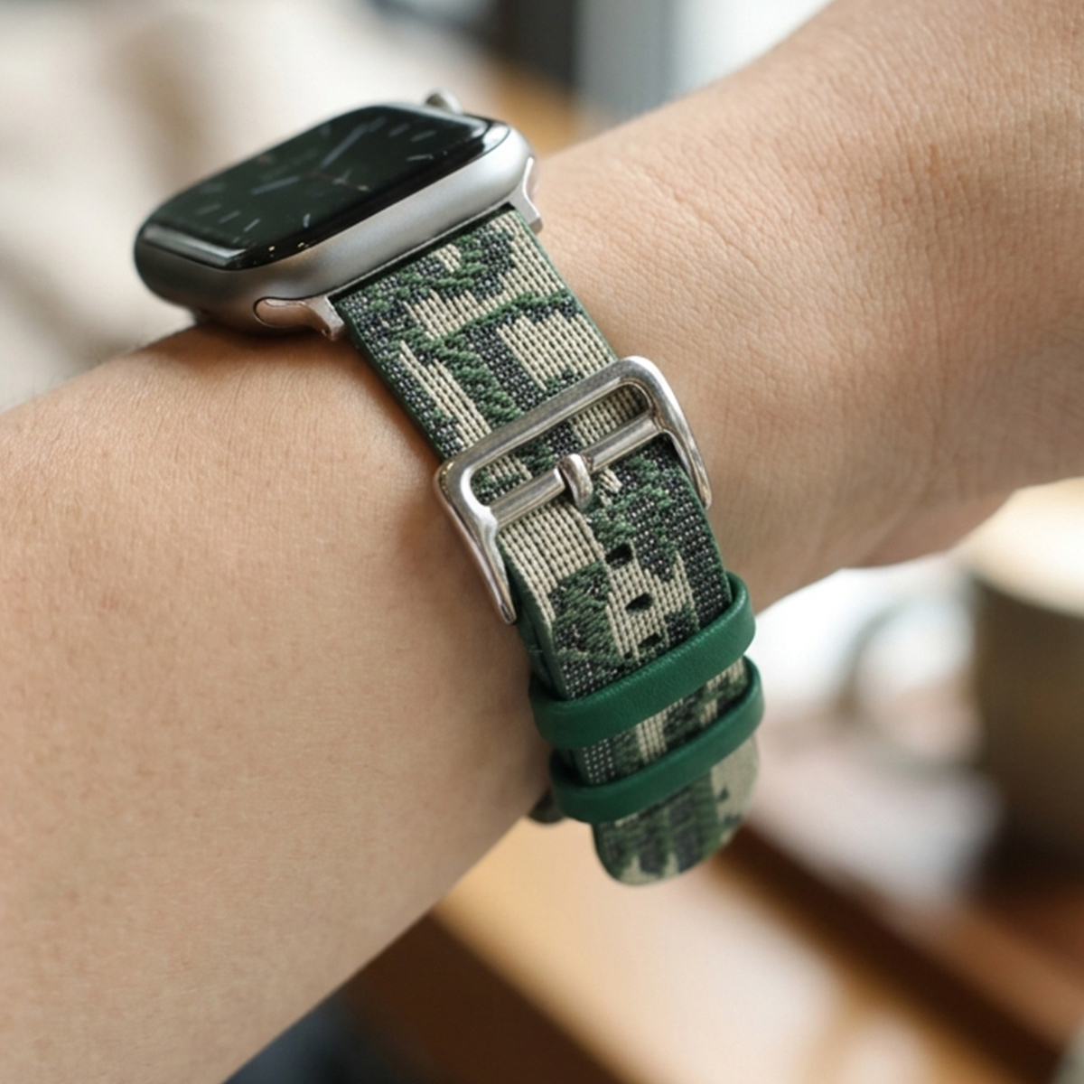 Camouflage Pattern Smartwatch Strap