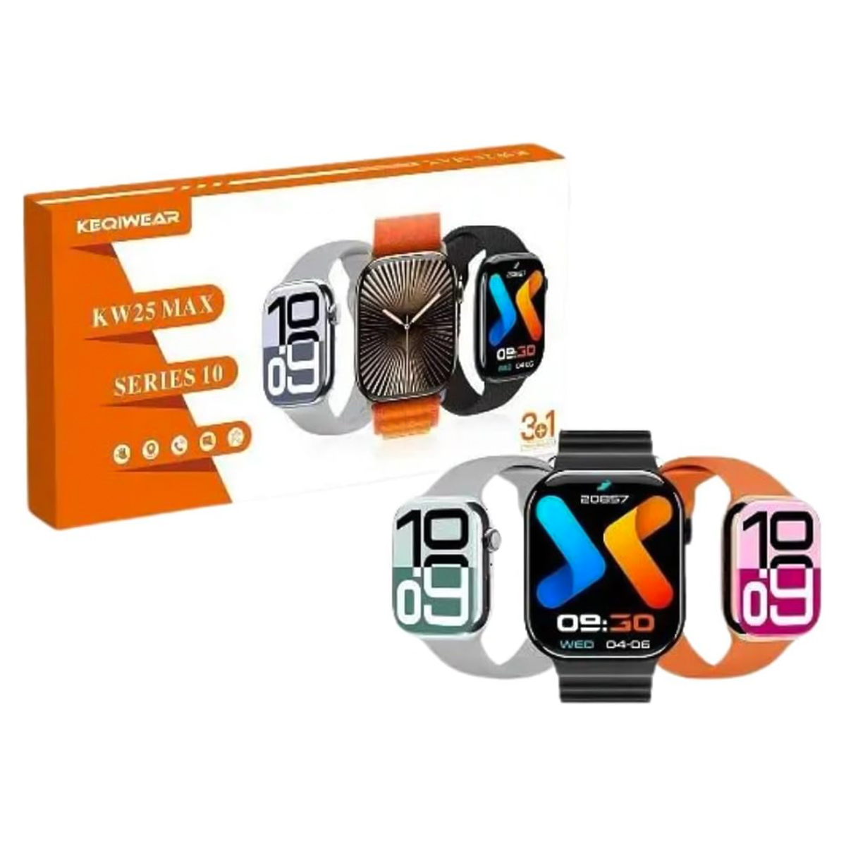 Keqiwear KW25 Max Smart Watch Series 10