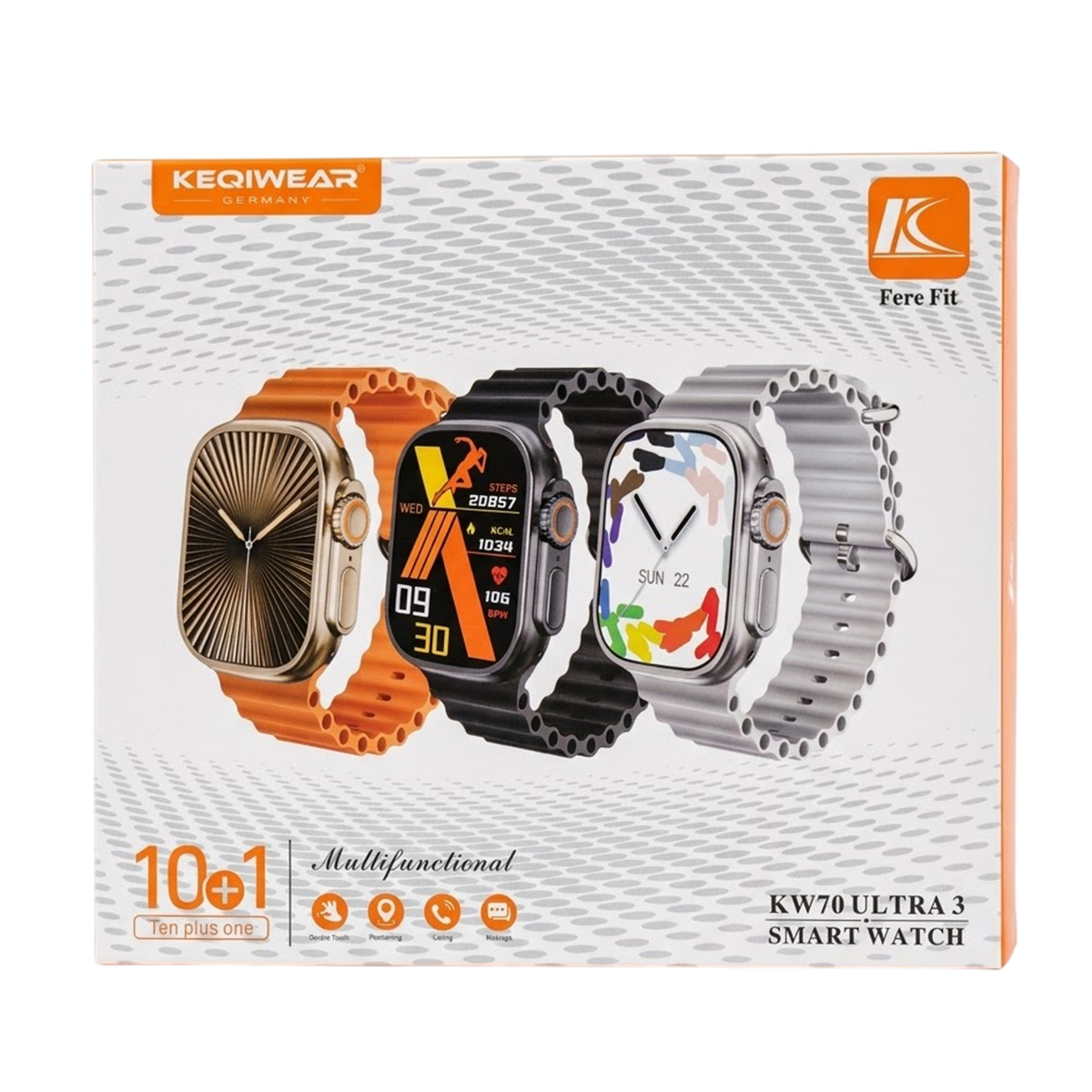 Keqiwear KW70 Ultra 3 Max Smart Watch