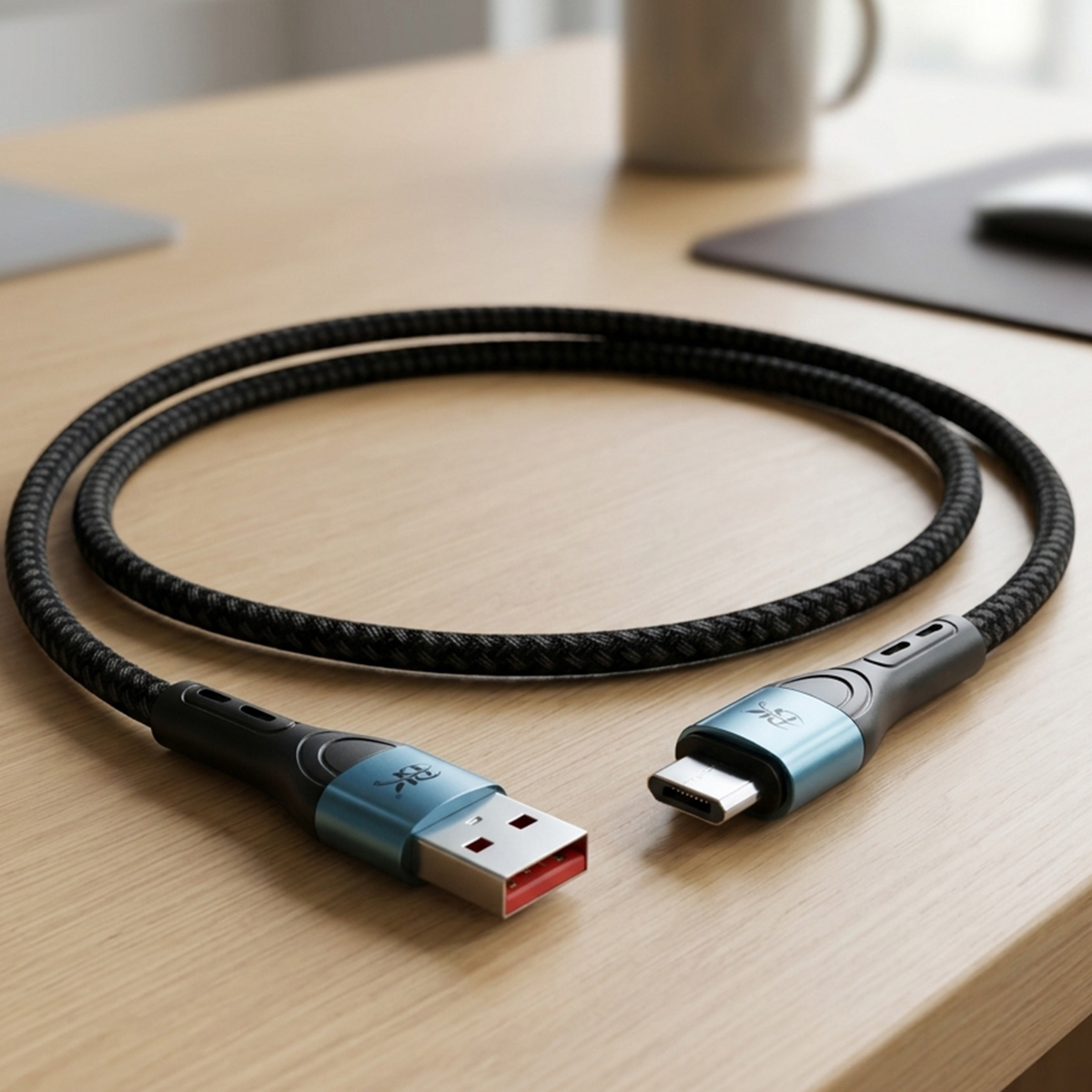 BK Smart Accessories Power Line Micro USB-A To USB-C Cable 12W CB-091