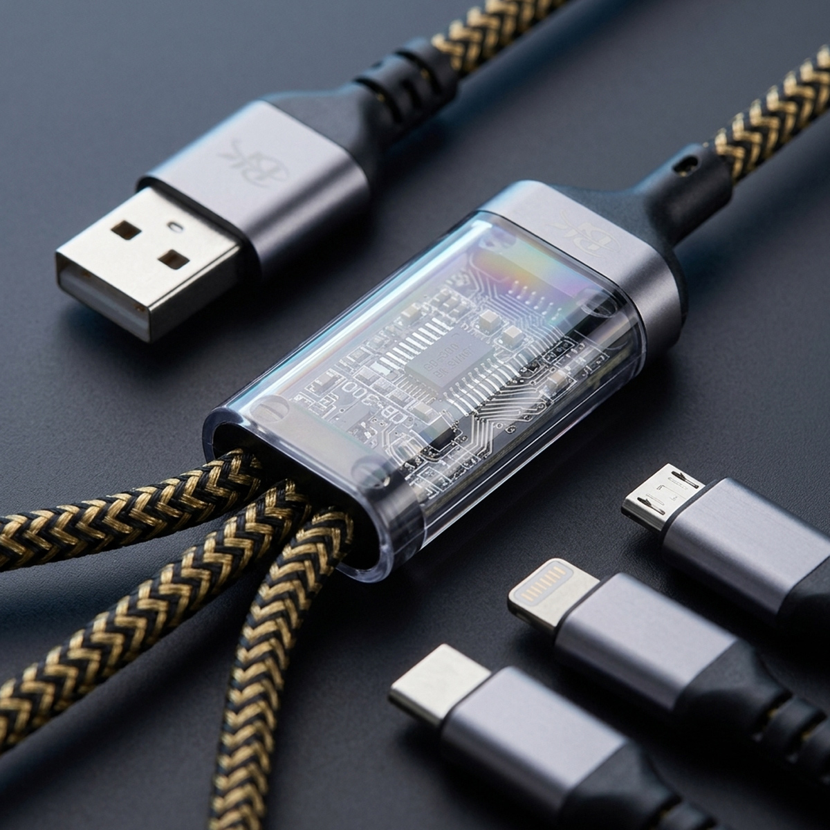 BK Smart Accessories 3 in 1 Fast Cable 3-CB-300