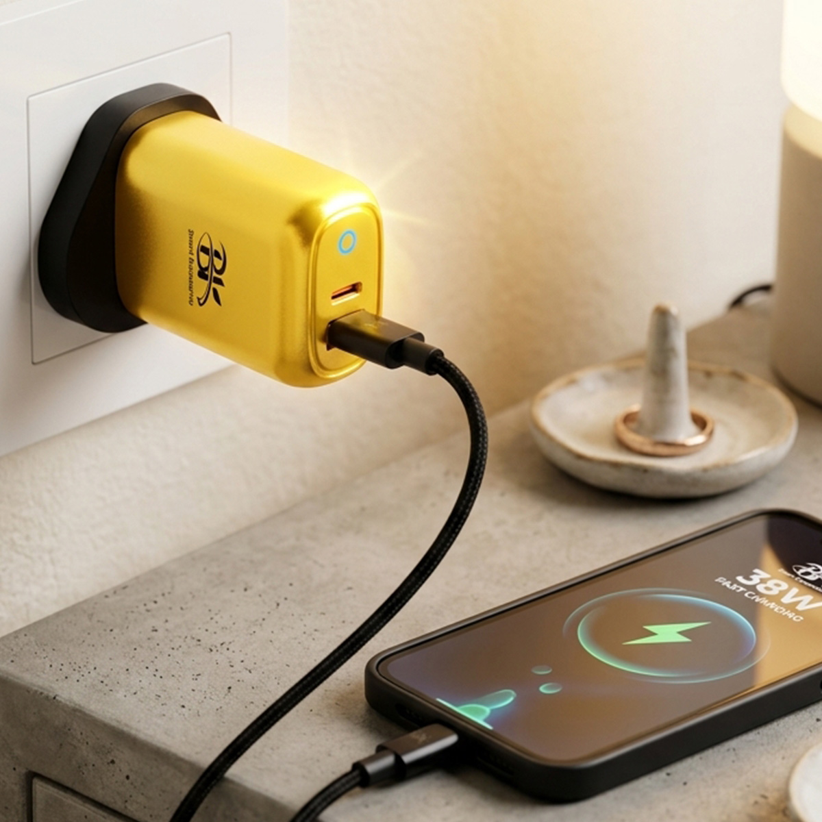 BK Smart Accessories Fast Charger PD + QC 3.0 AC002 38W
