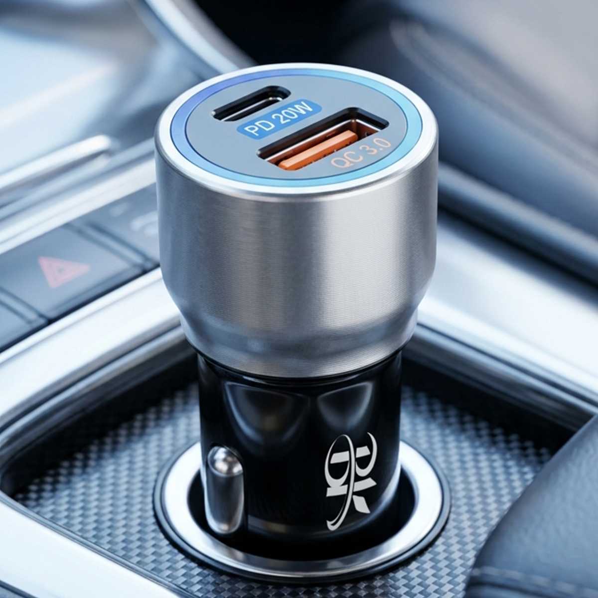 BK Smart Accessories Car Charger Adapter PD 20W QC 3.0