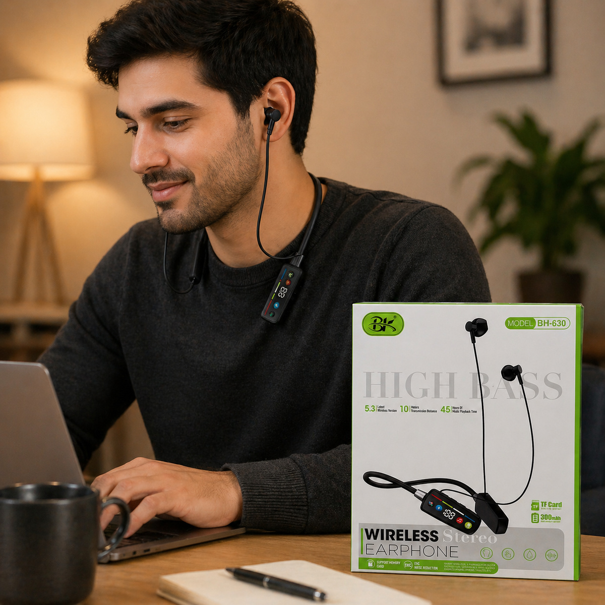 BK Bluetooth Neck Band