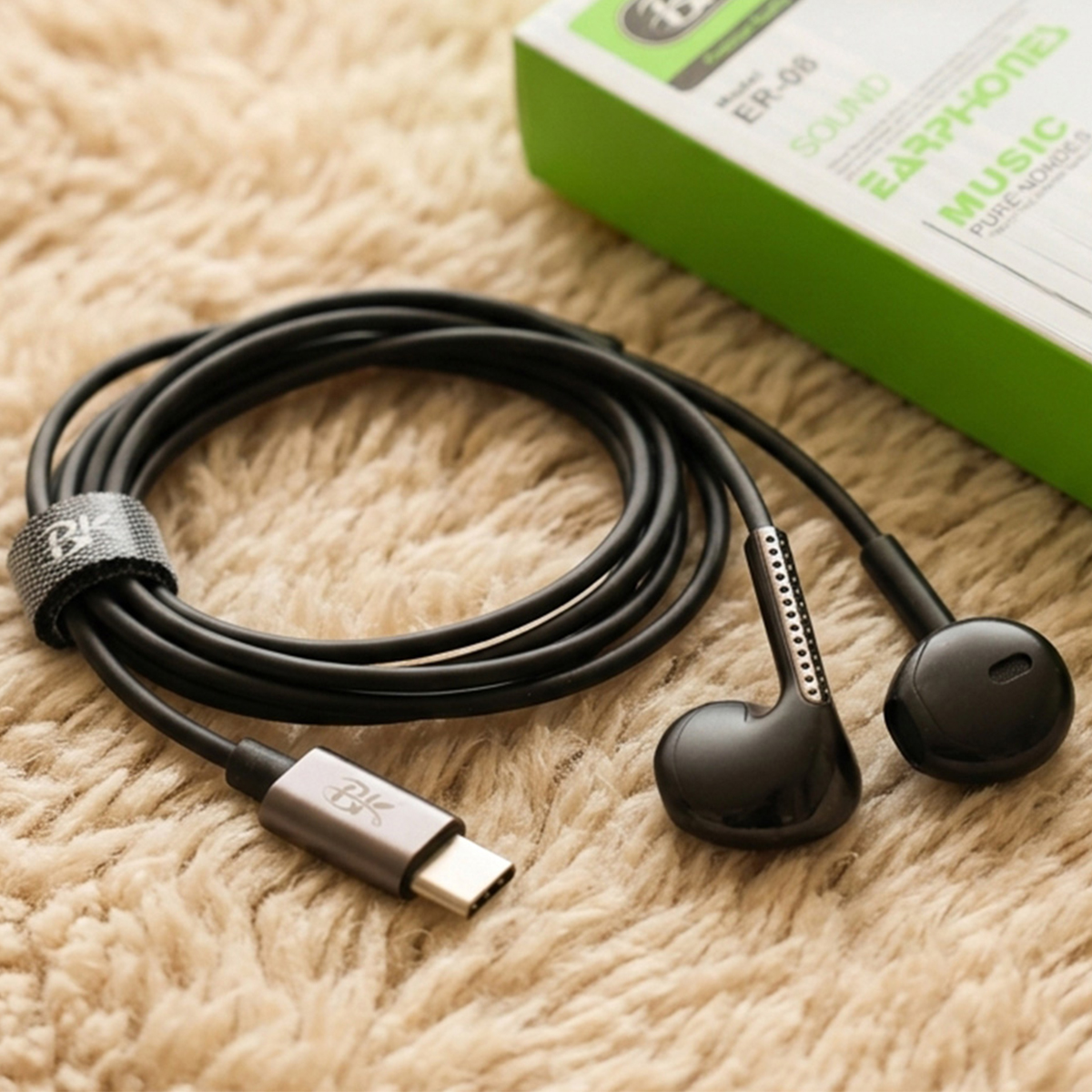 BK Premium Quality Wired Earphones ER-08