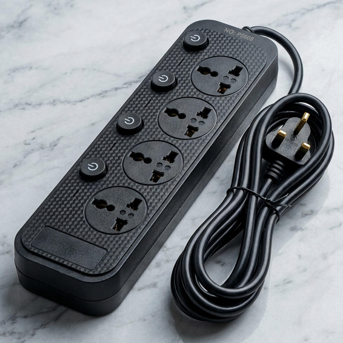 Power Strip Extension Cord 3M