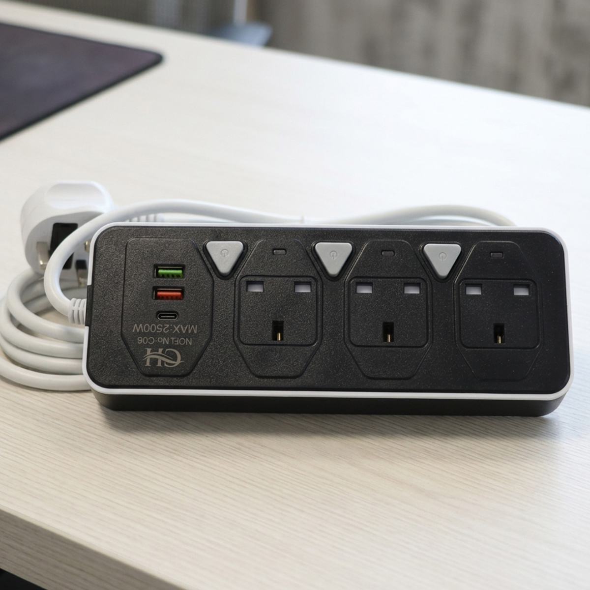 Power Strip Extension Cord 3M