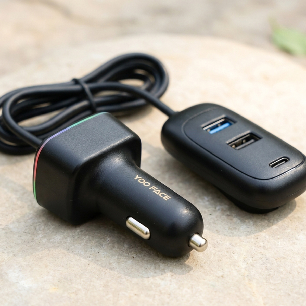 Yoo Face High Power Car Charger Without Cable