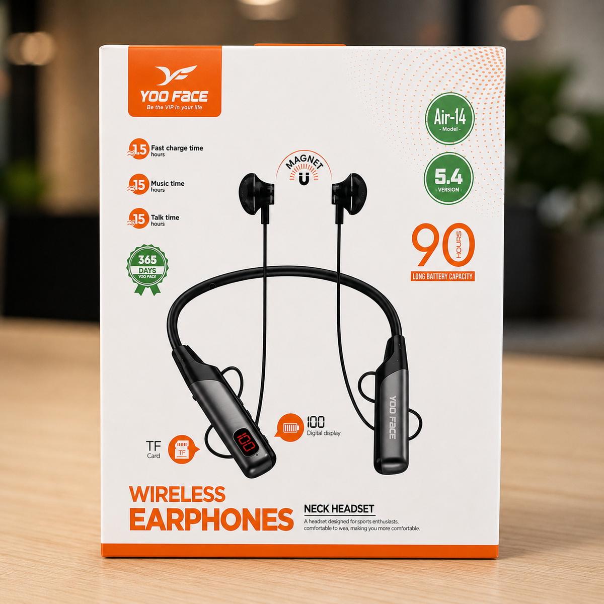 Yoo Face Bluetooth Neckband