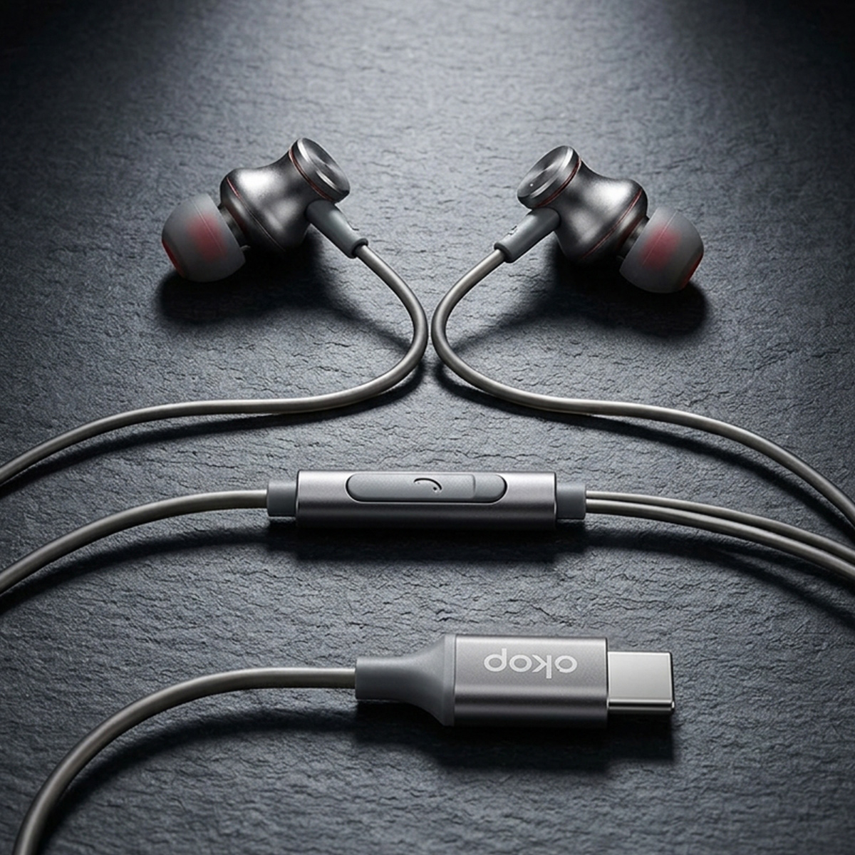 Okop Type-C Wired Earphone KP-239