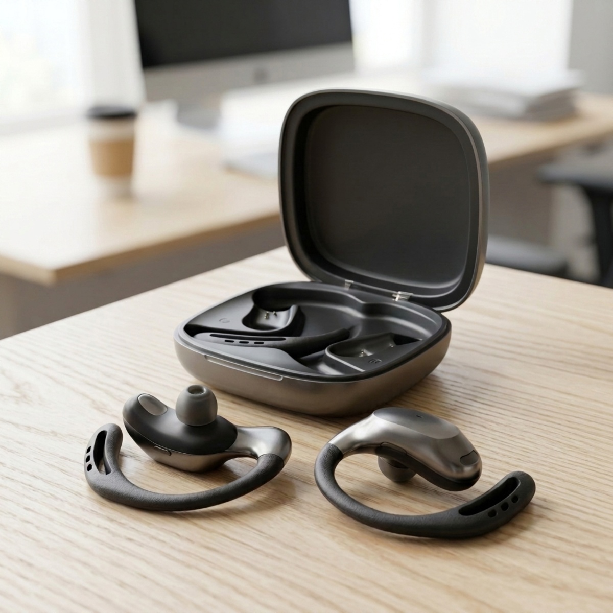 Ezra Wireless Earhook Earphones