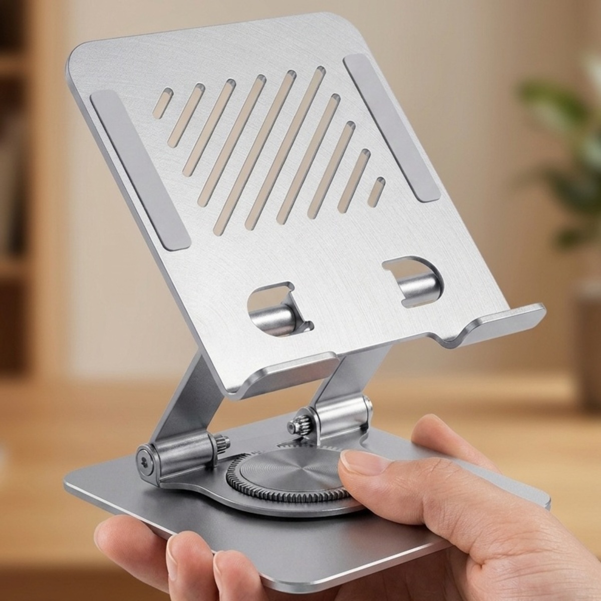 360 Rotating Metal Tablet Stand