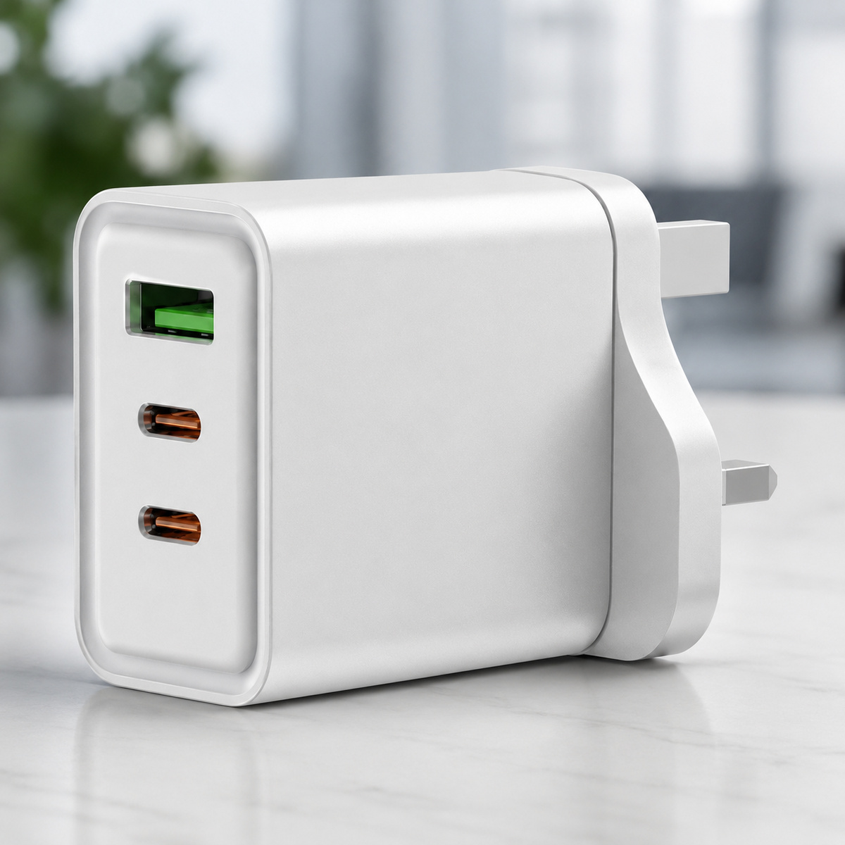 Dual Port Charger Type C And A