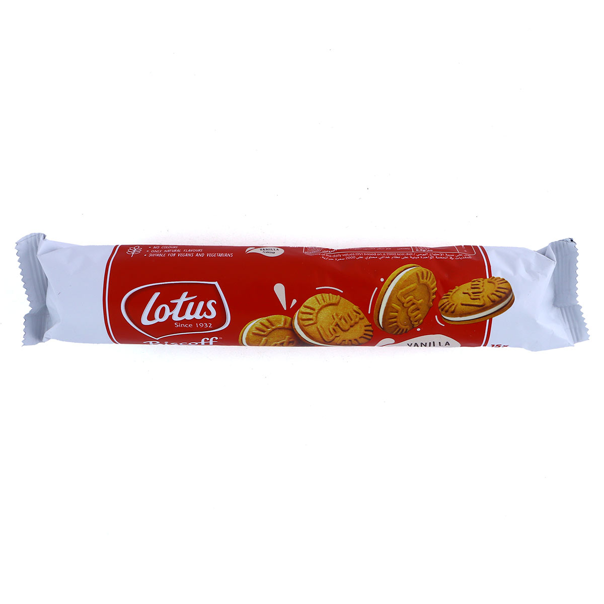 Lotus Biscoff Vanilla Sandwich Biscuit 150g