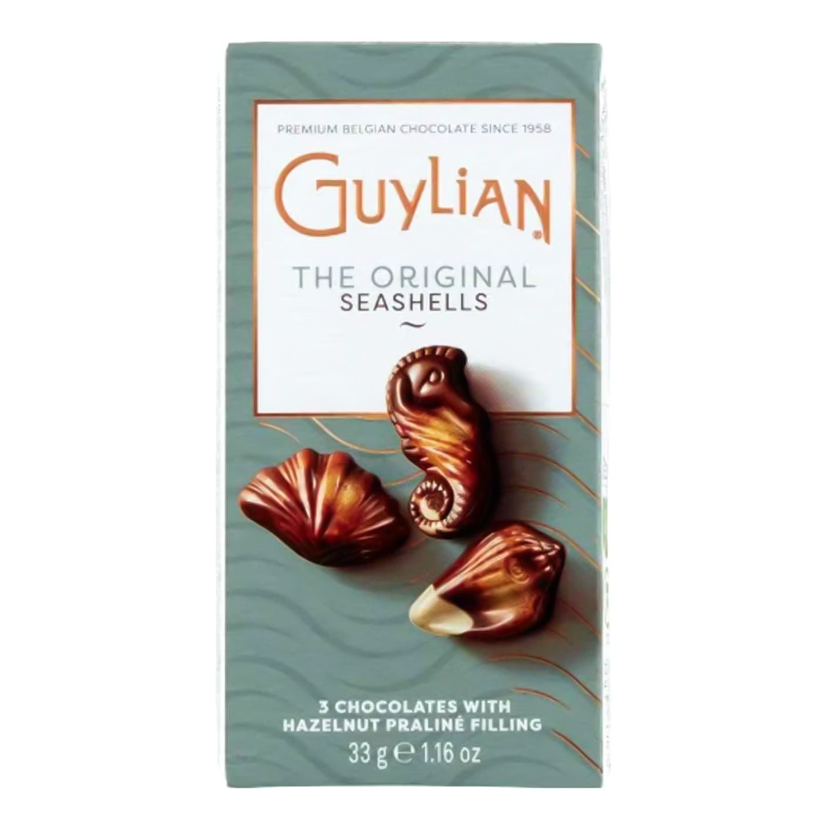 Guylian Belgian Chocolates Original Sea Shells 33g