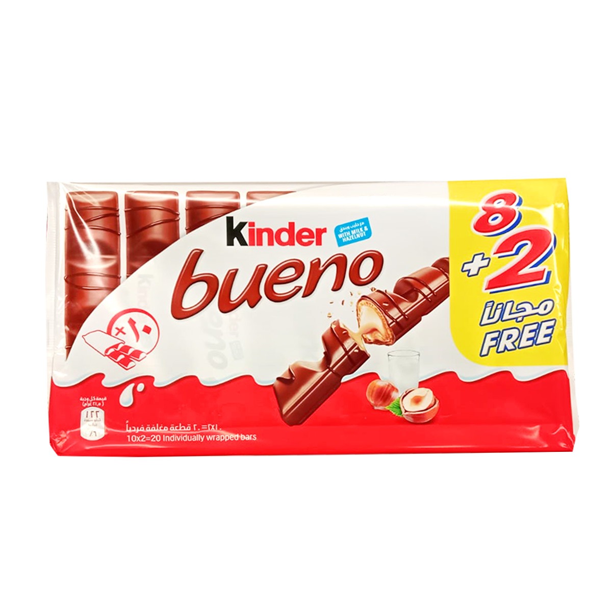 Kinder Bueno 8+2 Free 430gm