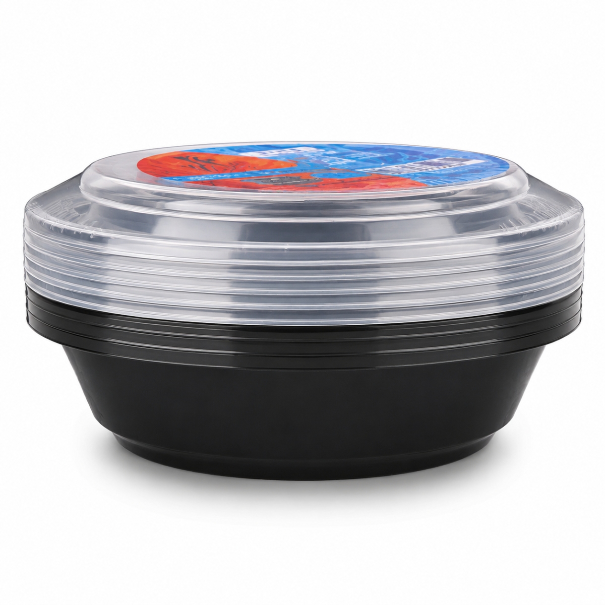 Robby 32oz Food Containers With Lid 5 Piece Pack