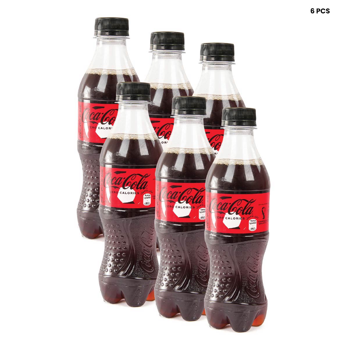 Coca Cola Zero Calories Soft Drink 6x350ml