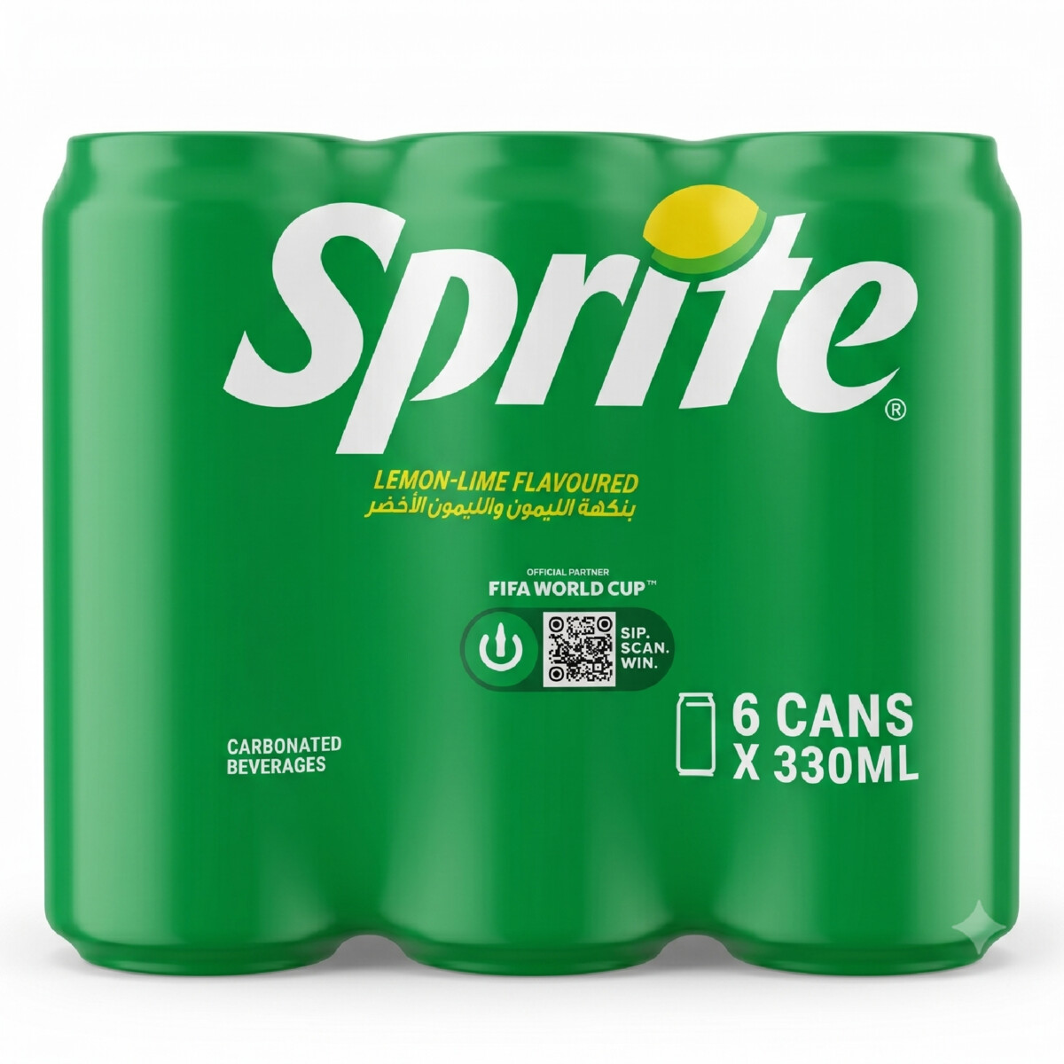 Sprite Soft Drink 6x330ml