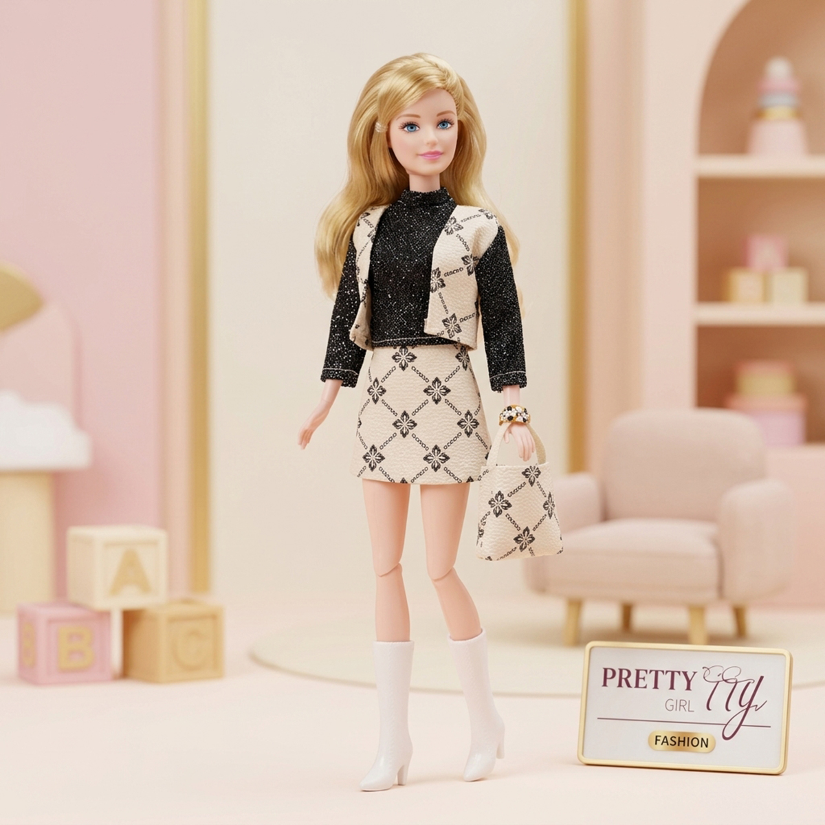 Barbie Doll Pretty Girl Fashion