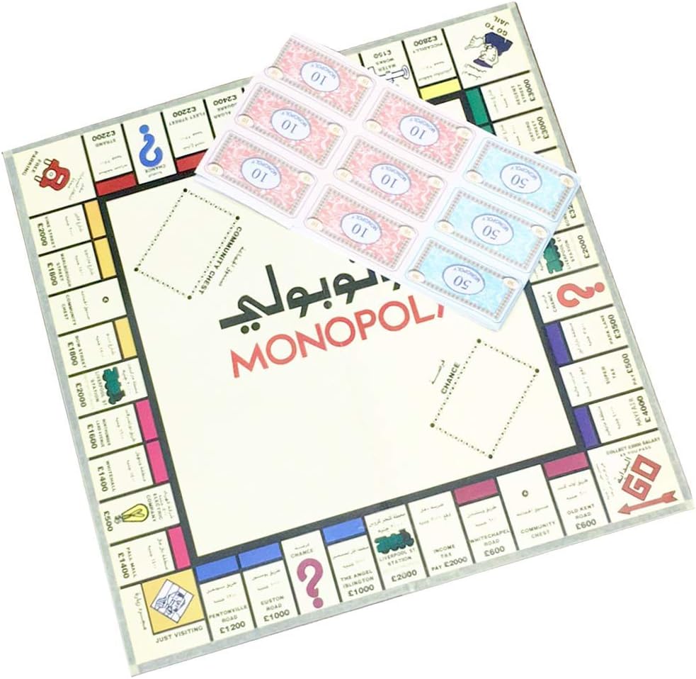 Monopoly English Arabic Game
