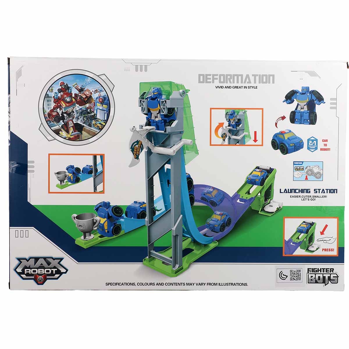 Deformation Max Robot Pretend And Play Toy