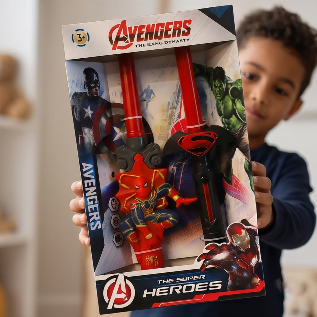 Avengers The Heroes (Superman & Spider Man Toy Sword)