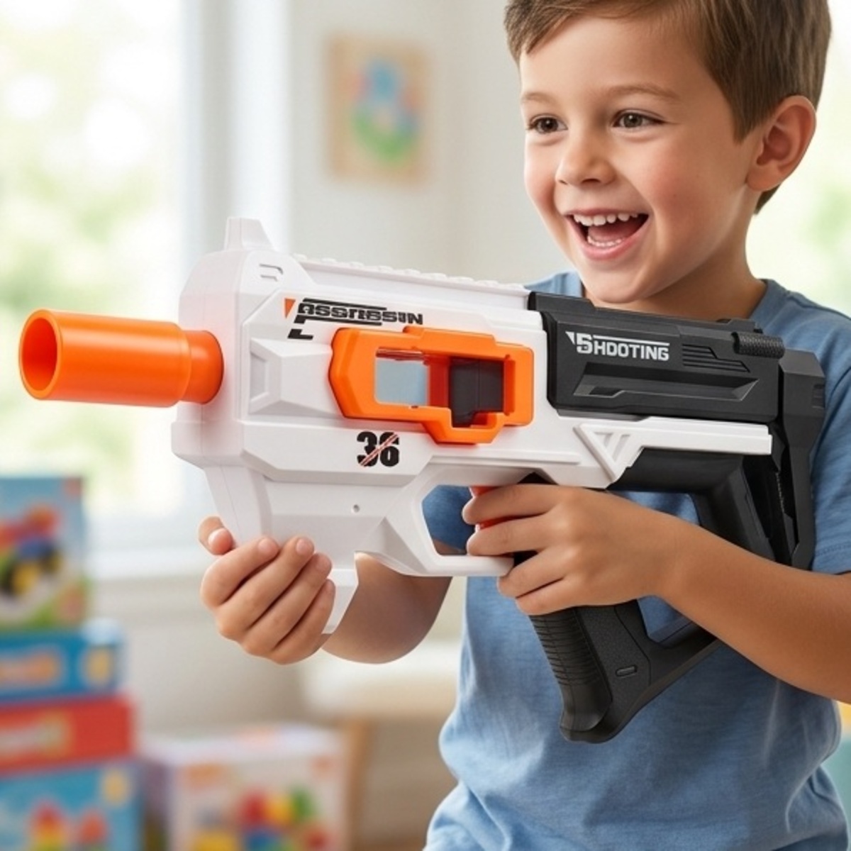 24 Round Ammunition Toy Gun