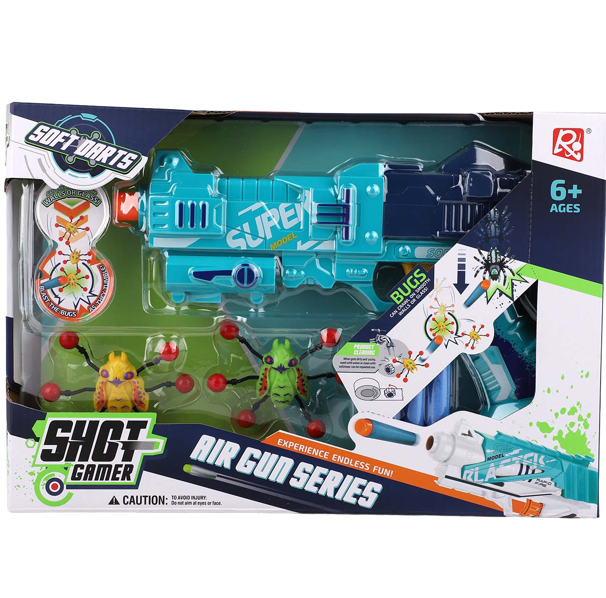 Soft Darts Shot Gamer Toy Gun