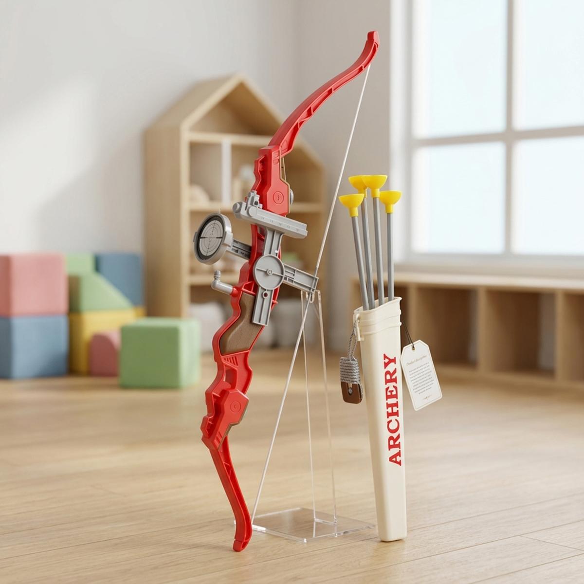 Kids Bow With Arrows Toy 90cm