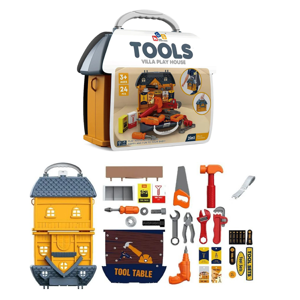 Tools Pretend and Play Toy Set | Pretend Play & Costumes Tools Pretend and Play Toy Set | Pretend Play & Costumes