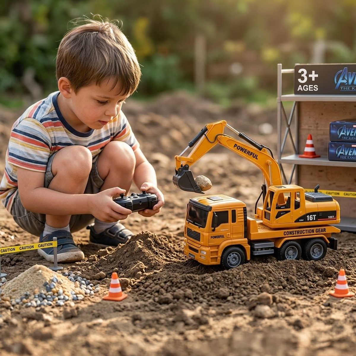 Remote Controlled Construction Excavator Truck
