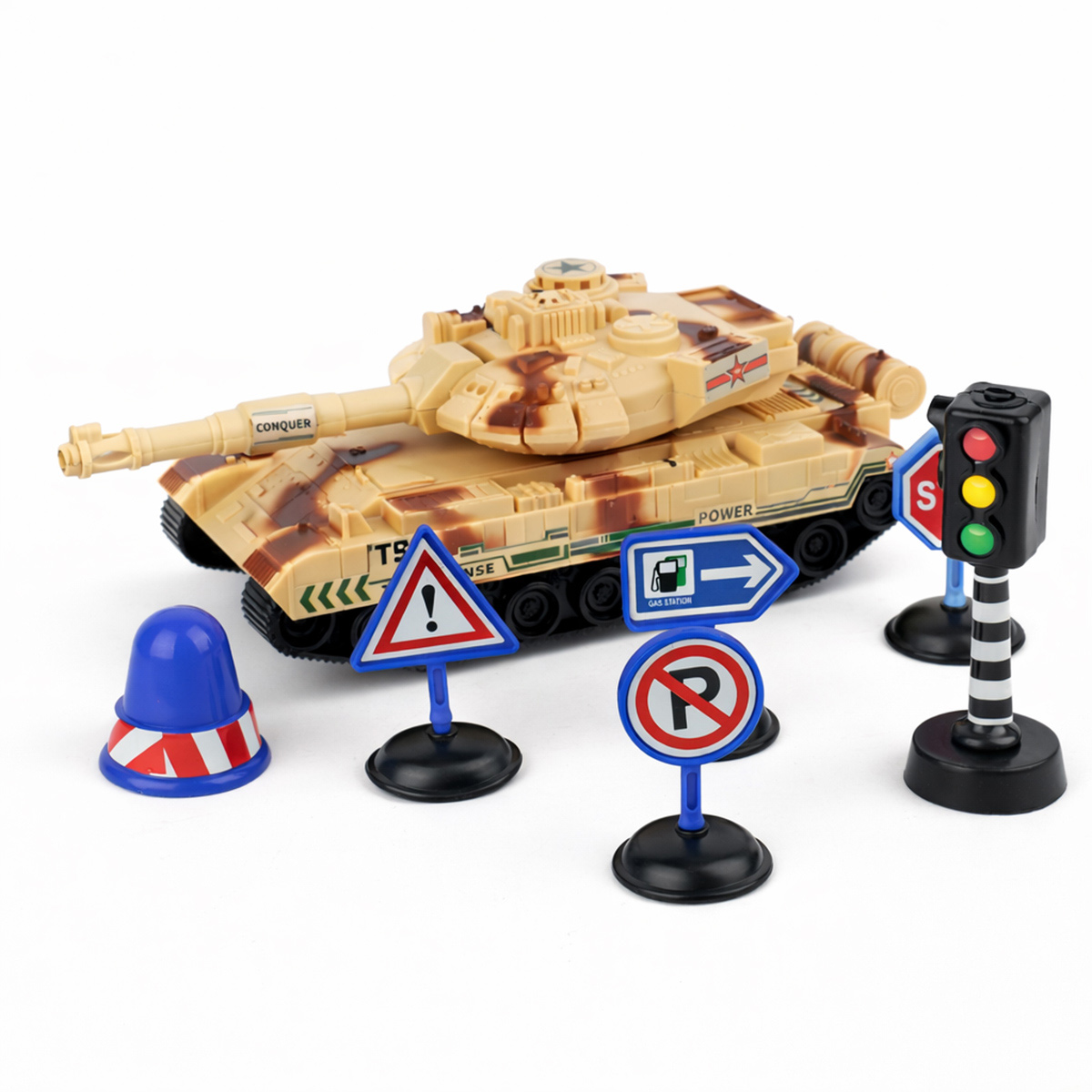 Conquer Toy Tank Playset Toys