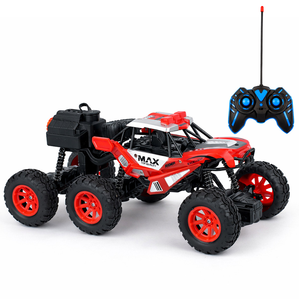 MAX Remote Control Off-Road Truck 6-Wheel | Remote Control Toys