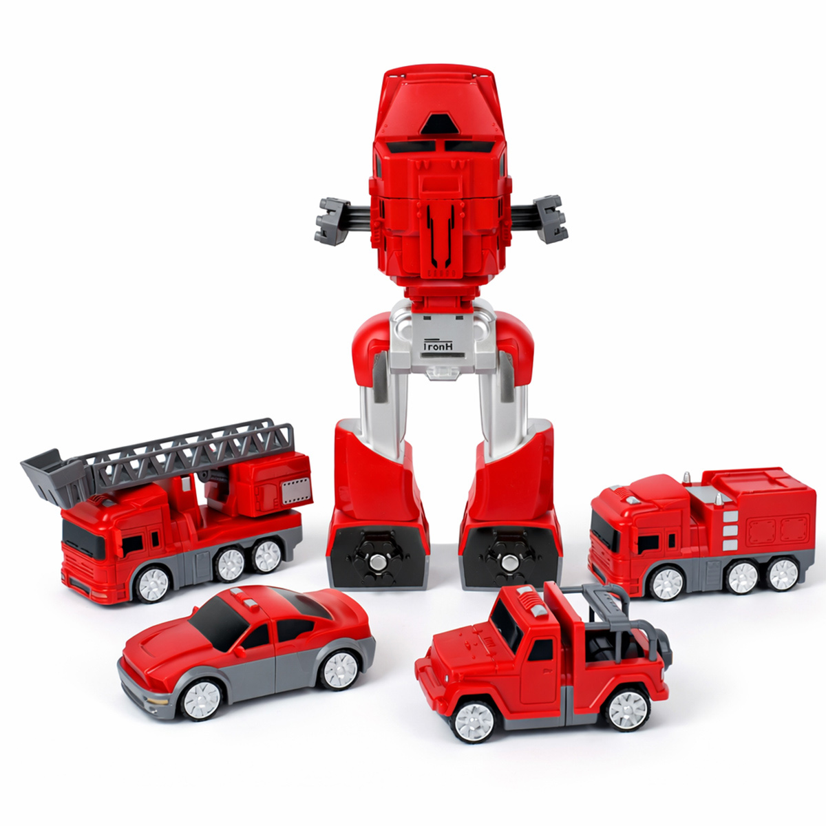 IronH Transforming Robot & Vehicle Toy Set | Remote Control Toys