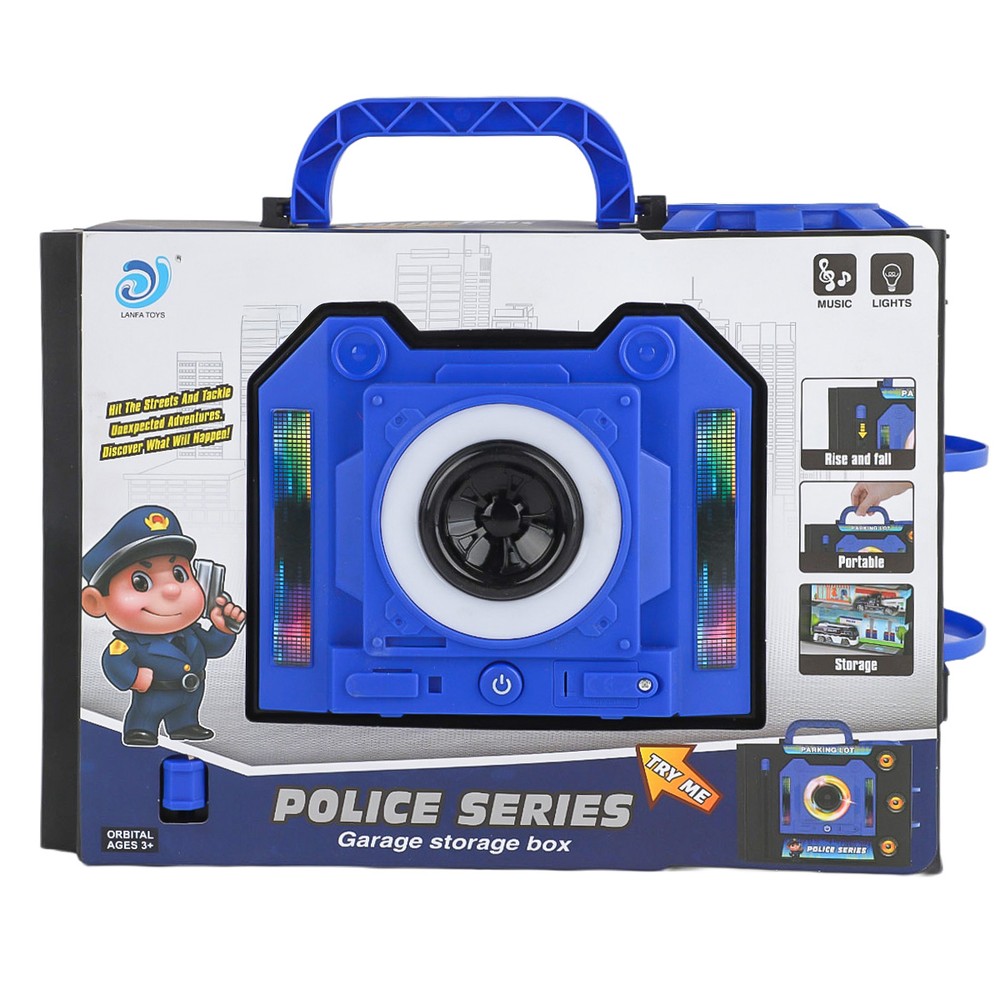 Police Series Garage Storage Bag Pretend And Play Toy | Pretend Play & Costumes