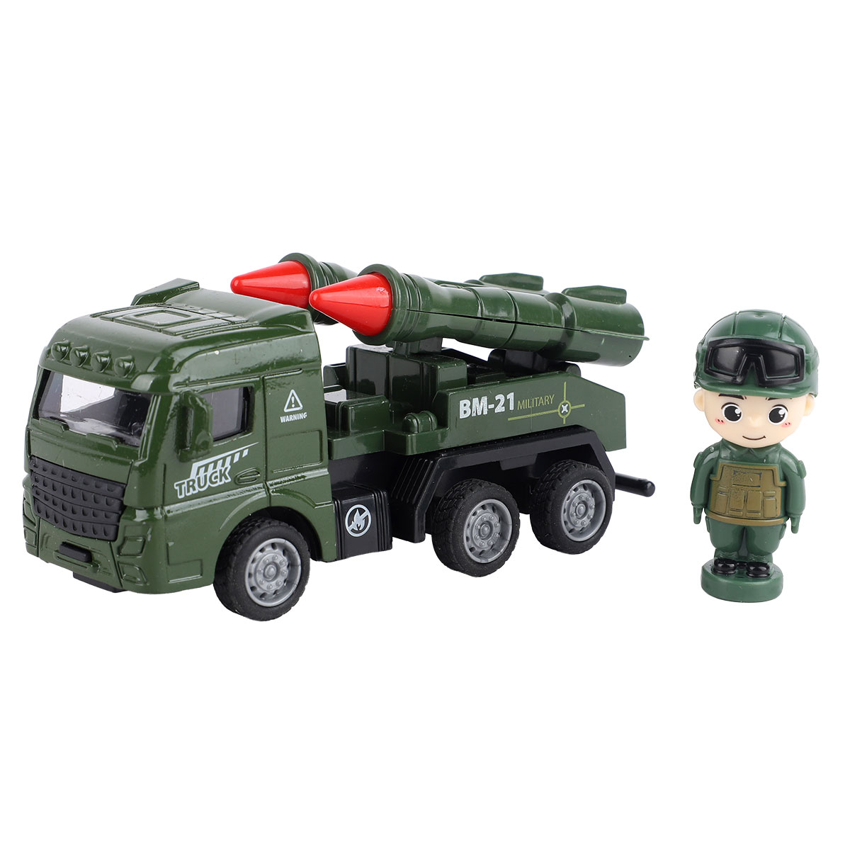 Alloy Regenerative Missile Truck Toy