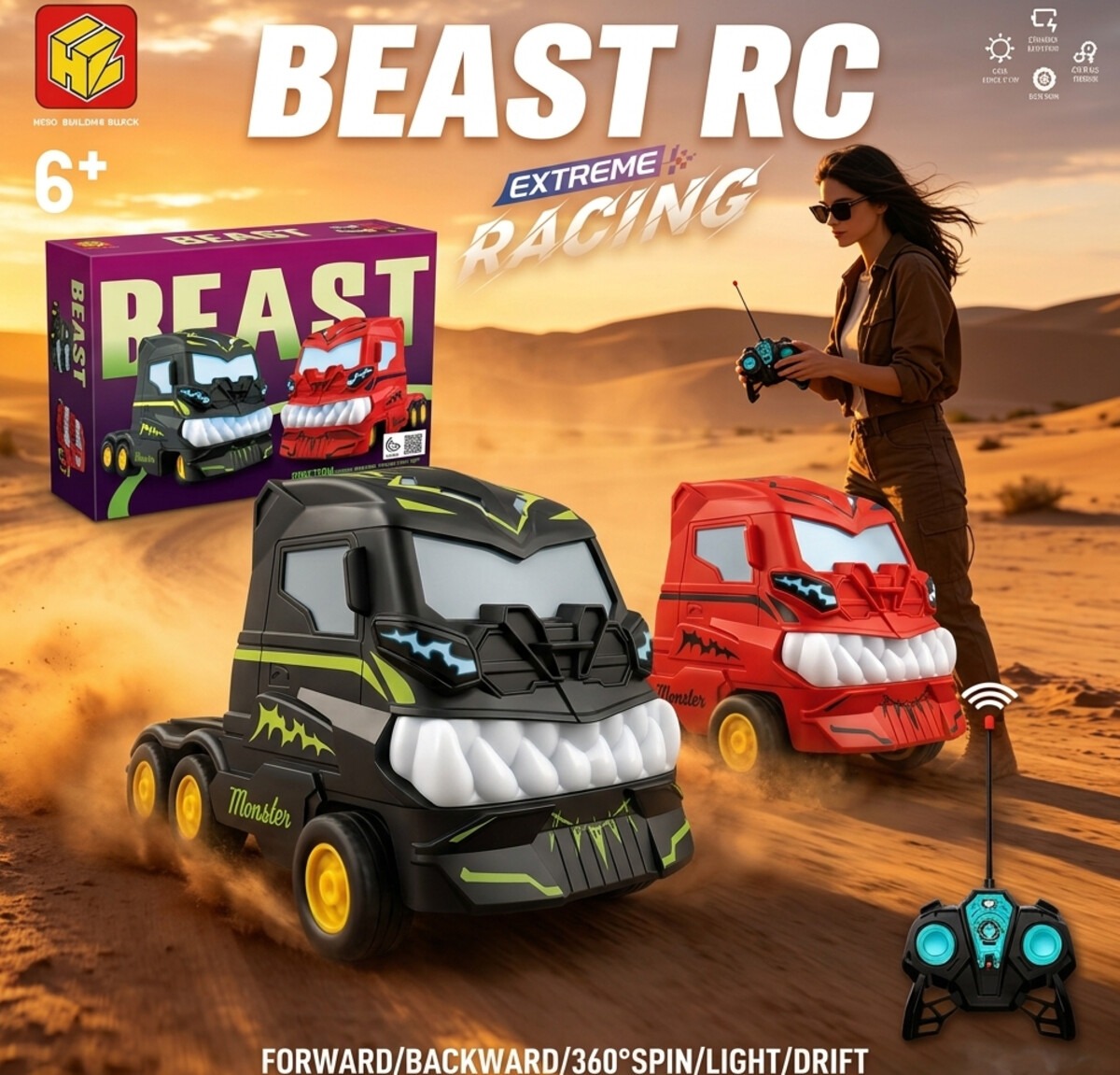Beast Racing Car Remote Contol