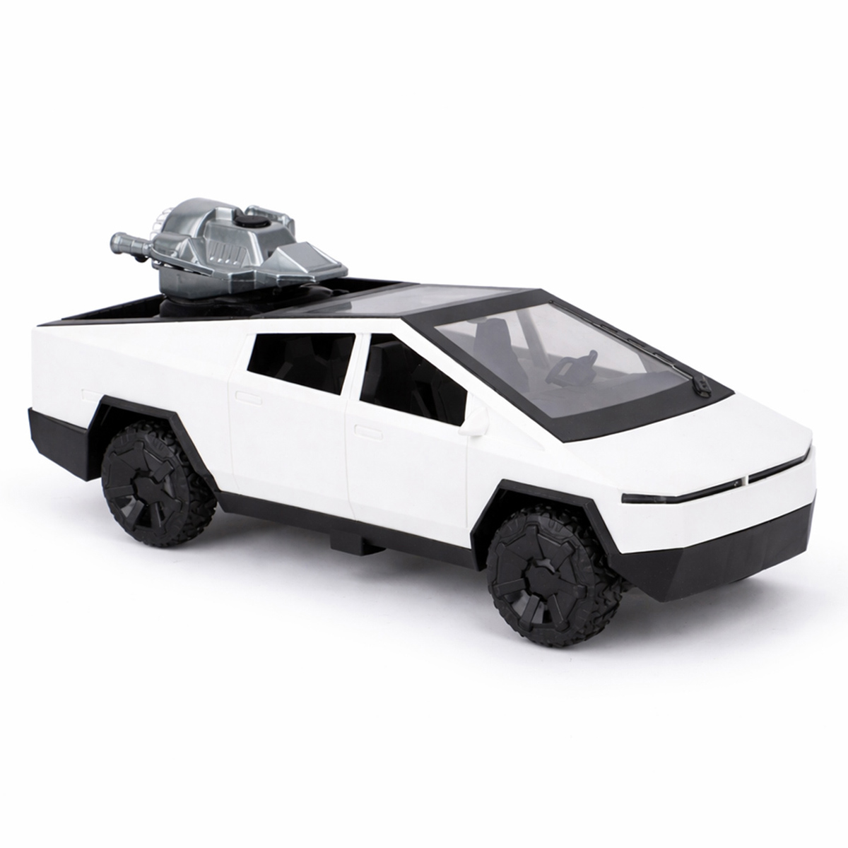 Remote Control Cybertruck with Turret Attachment